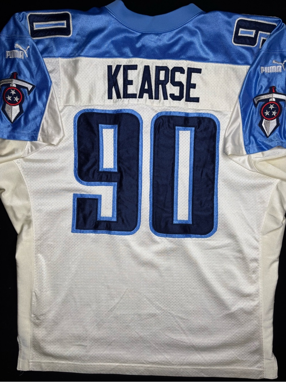 Vintage Tennessee Titans Jevon Kearse Authentic Puma Football Jersey Size: 52
